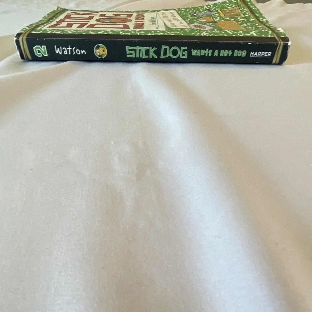 Stick Dog Wants a Hot Dog Hardcover by Tom Watson 2020 Stick Dog Ser. Harper